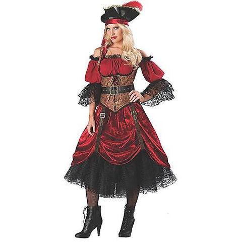 Women's Swashbucklin Scarlet Costume | Horror-Shop.com