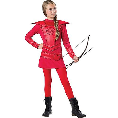 Warrior Huntress Red Costume | Horror-Shop.com