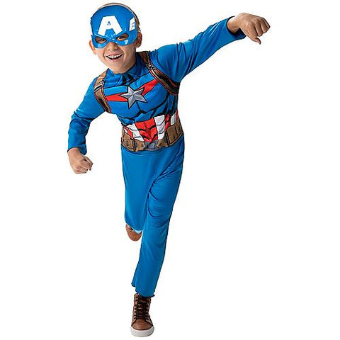Capt. America Steve Rogers Value Child Costume | Horror-Shop.com