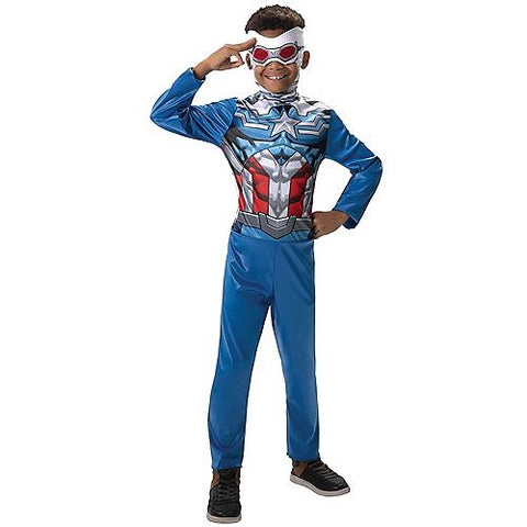 Capt. America Sam Wilson Value Child Costume | Horror-Shop.com