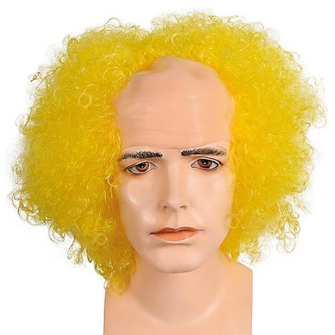Bargain Bald Curly Wig | Horror-Shop.com