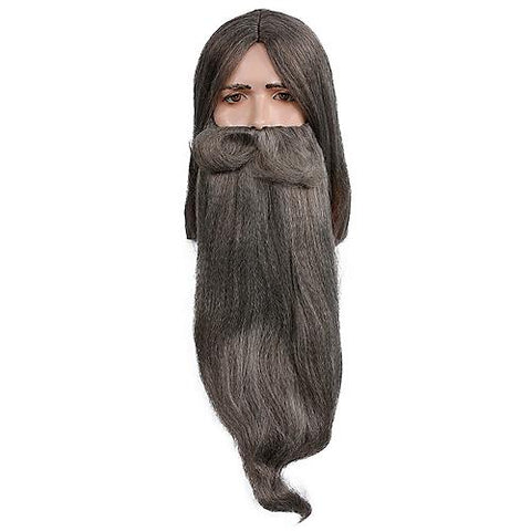 Wizard Wig & Beard Set | Horror-Shop.com