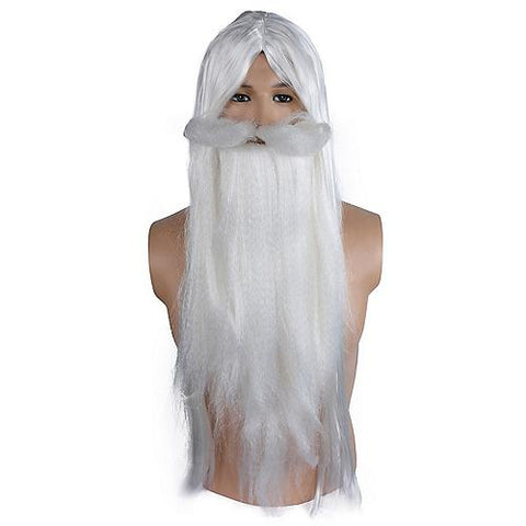 Wizard Wig & Beard Set | Horror-Shop.com