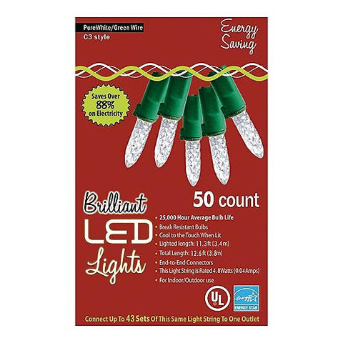 50-Count C3 Holiday Lights