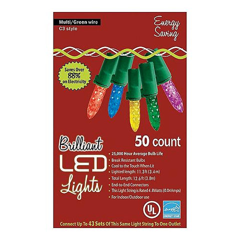 50-Count C3 Holiday Lights | Horror-Shop.com