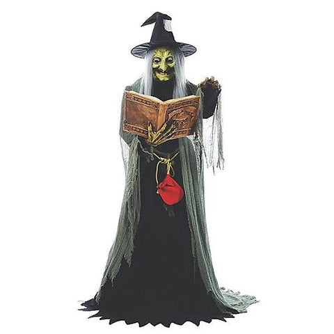 5' Animated Spell-Speaking Witch