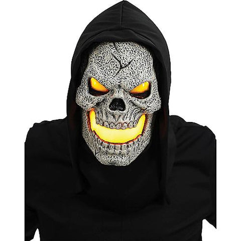Flame Fiend Flaming Skull Mask | Horror-Shop.com