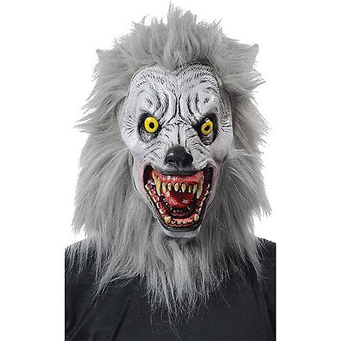 Realistic Albino Werewolf Mask