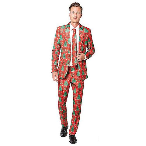 Men's Red Christmas Suit | Horror-Shop.com