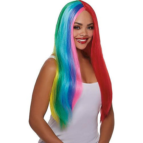 Rainbow Wig Multi Color