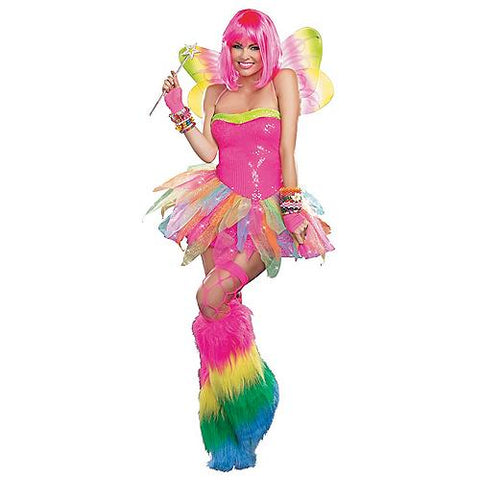 Women's Rainbow Fairy Costume | Horror-Shop.com