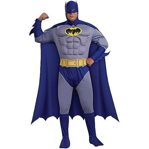Men's Plus Size Deluxe Batman Costume - Brave & the Bold