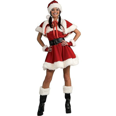 Women's Sexy Velvet Miss Santa Dress | Horror-Shop.com