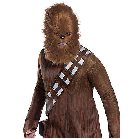 Chewbacca Mask With Fur - Star Wars Classic