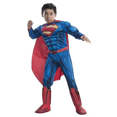 Boy's Deluxe Photo-Real Muscle Chest Superman Costume | Horror-Shop.com