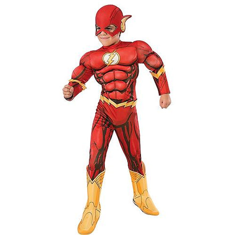 Boy's Deluxe Photo-Real Muscle Chest Flash Costume | Horror-Shop.com