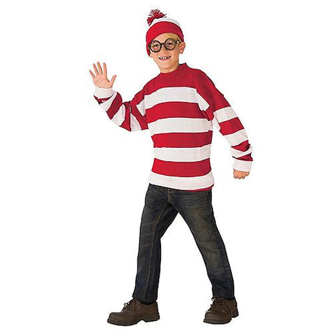 Boy's Deluxe Where's Waldo Costume | Horror-Shop.com