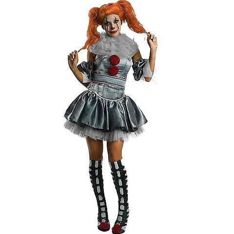 Women's Deluxe Pennywise Costume - IT Movie | Horror-Shop.com