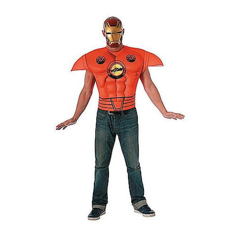 Men's Iron Man Muscle Chest Costume