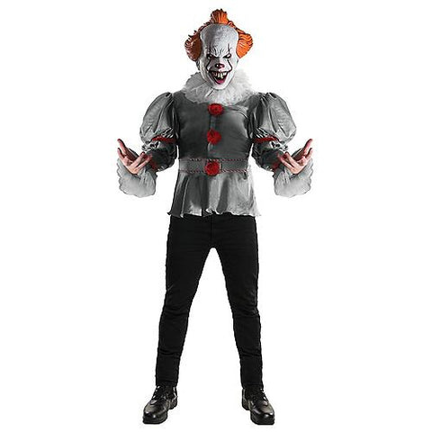 Men's Deluxe Pennywise Costume - IT | Horror-Shop.com