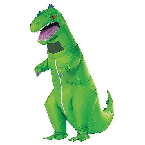 Adult Green Dinosaur Inflatable Costume 