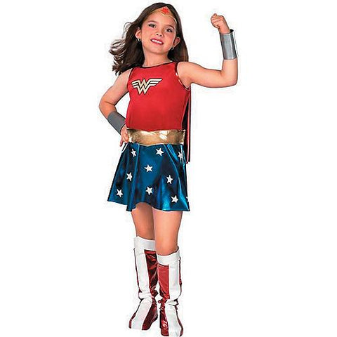 Girl's Deluxe Wonder Woman Costume | Horror-Shop.com