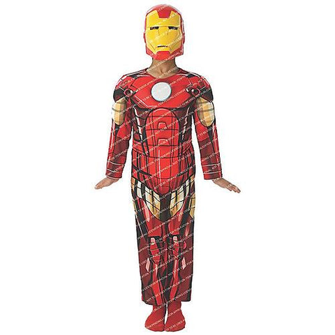 Boy's Deluxe Muscle Iron Man Costume | Horror-Shop.com