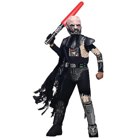 Boy's Darth Vader Battle Damaged Costume - Star Wars Classic | Horror-Shop.com