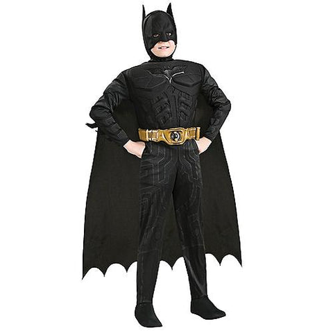 Boy's Deluxe Muscle Batman Costume - The Dark Knight Rises | Horror-Shop.com