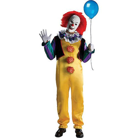 Men's Deluxe Pennywise Costume - IT | Horror-Shop.com