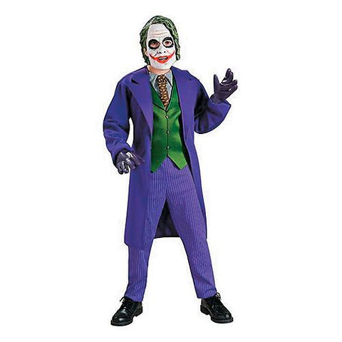 Boy's Deluxe Joker Costume - Dark Knight Trilogy | Horror-Shop.com