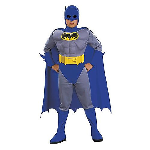 Deluxe Muscle Batman Costume - Brave & the Bold