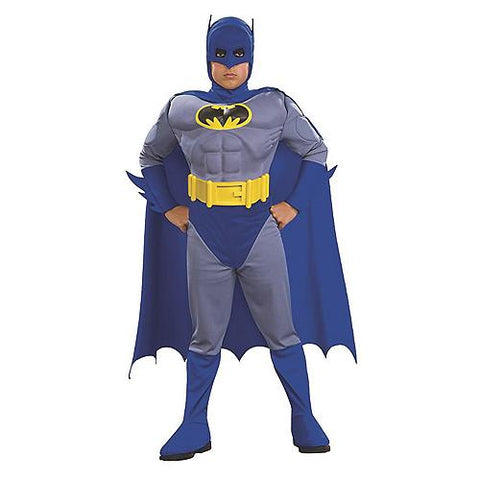 Deluxe Muscle Batman Costume - Brave & the Bold | Horror-Shop.com