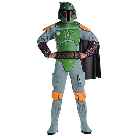 Men's Deluxe Boba Fett Costume - Star Wars Classic | Horror-Shop.com