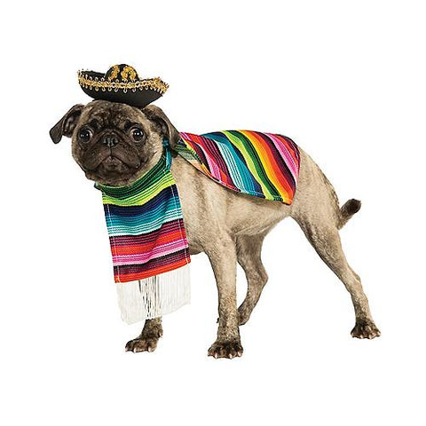 Mexican Serape Pet Costume | Horror-Shop.com