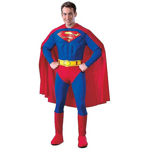 Men's Deluxe Muscle Chest Superman Costume | Horror-Shop.com
