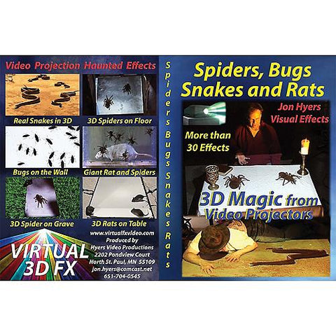 DVD Spiders Snakes & Bats