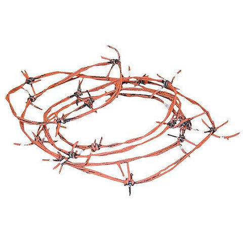 97.5' Rusted Barbed Wire