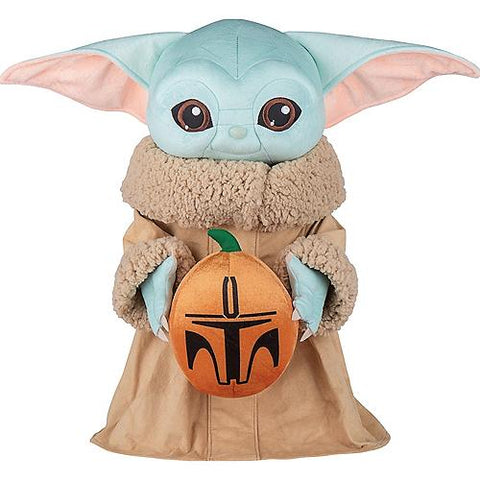 18" Halloween Greeter - Star Wars Child with Pumpkin