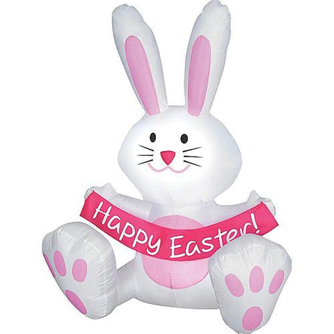 4' Airblown Easter Bunny Inflatable