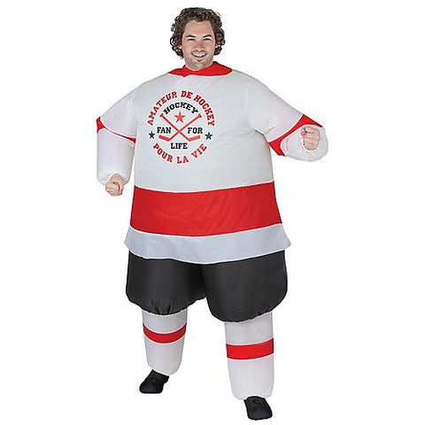 Men's Hockey Player Inflatable Costume