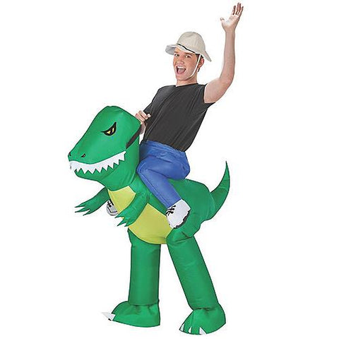 Men's Dinosaur Rider Inflatable Costume