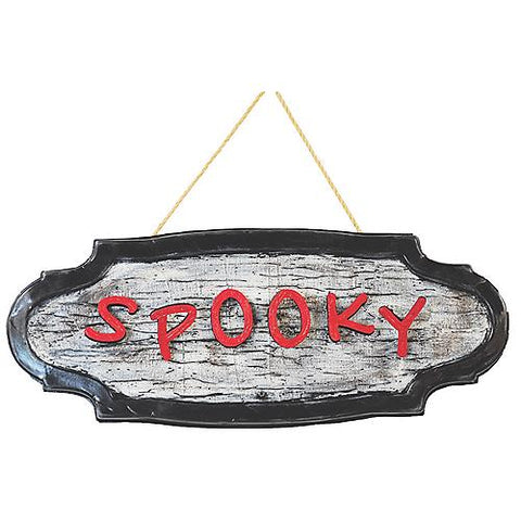 SPOOKY ANIMATED SIGN