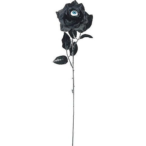 16" Black Rose with Eye