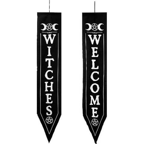 Witches Banners Set of Two