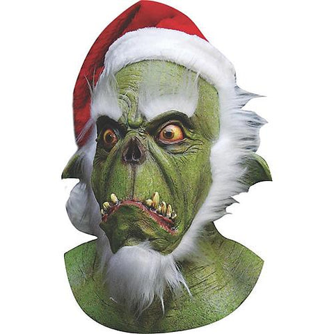 Green Santa Latex Mask