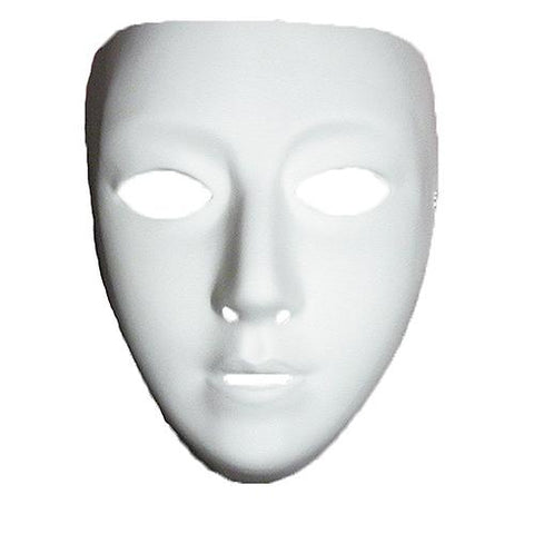 Women's Blank Female Mask