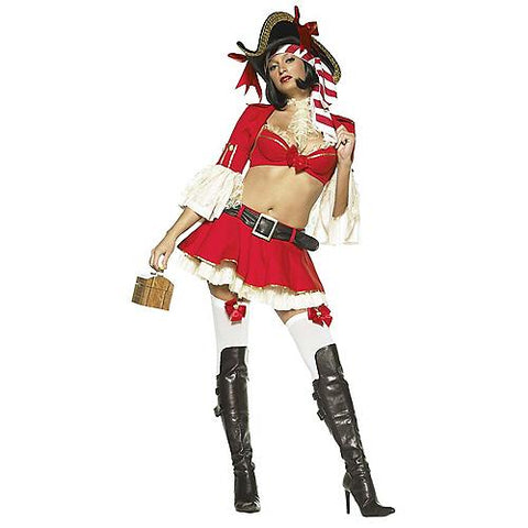 Women's Sexy Captain Booty Costume | Horror-Shop.com