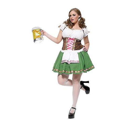 Women's Plus Size Gretchen Beer Garden Costume | Horror-Shop.com