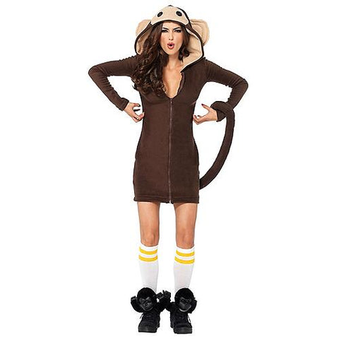 Women's Cozy Monkey Costume | Horror-Shop.com
